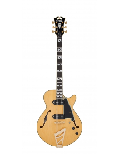 D'ANGELICO Deluxe SS Baritone Satin Honey