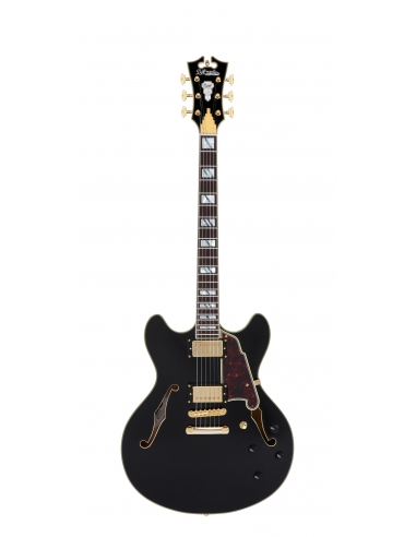 D'ANGELICO Excel DC Solid Black