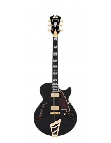 D'ANGELICO Excel SS Solid Black