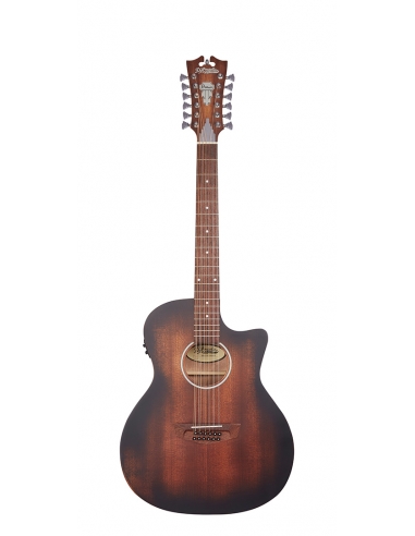 D'ANGELICO Premier Fulton LS Aged Mahogany 12 cordes