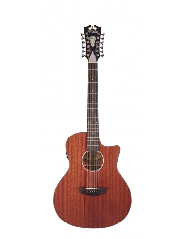 D'ANGELICO Premier Fulton LS Mahogany Satin 12 cordes