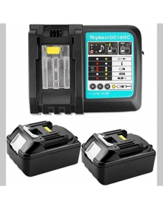 ACUS Kit Chargeur + 2 batteries 18V