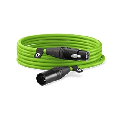 RODE XLR3M-G Câble XLR 3m Green